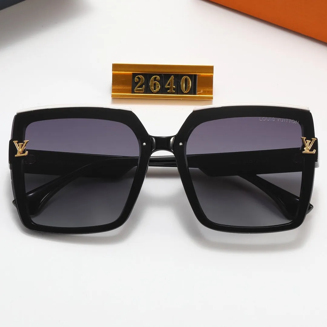 5 colors fashion simple two-color stitching polarized sunglasses