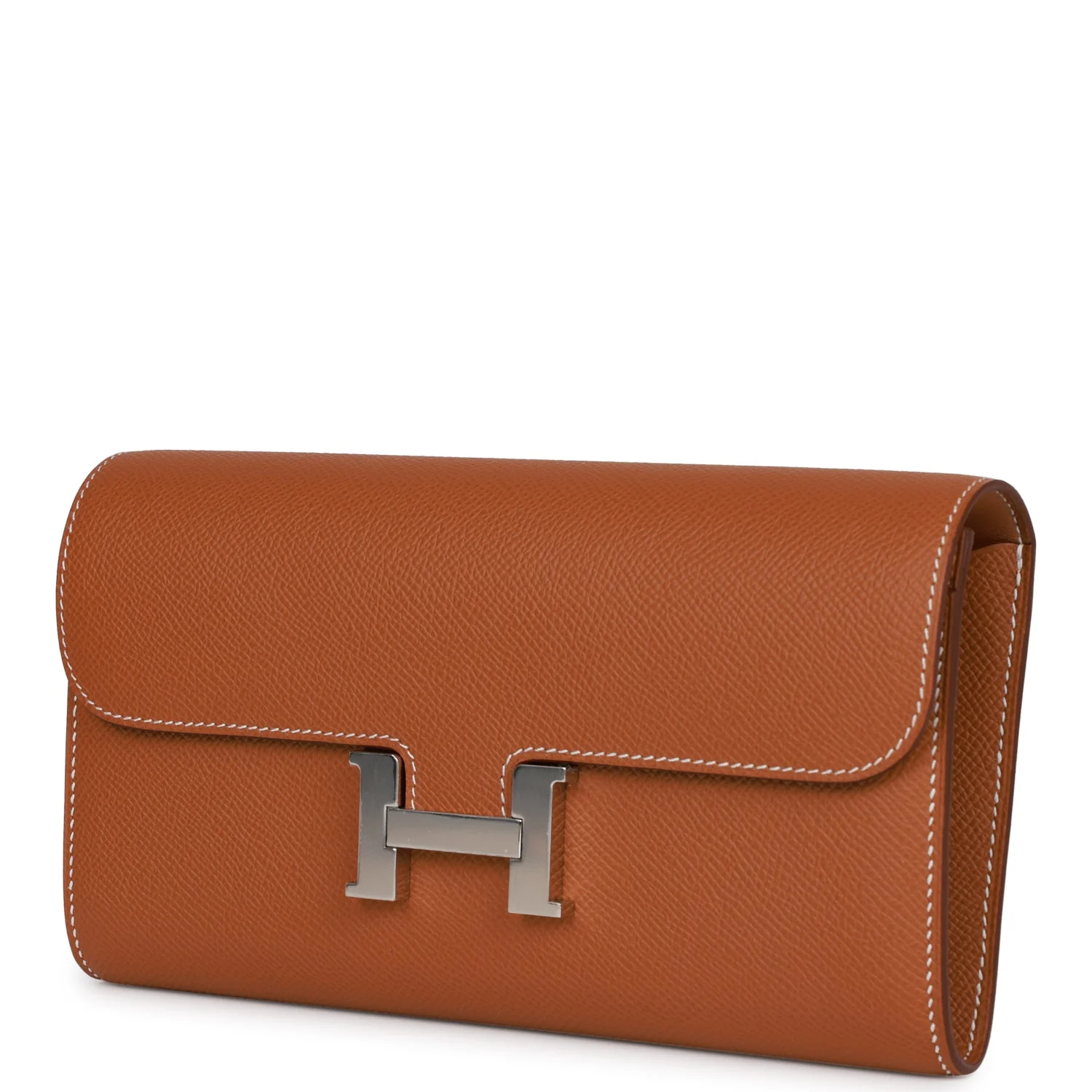 Hermes Constance Wallet To Go Gold Epsom Palladium Hardware