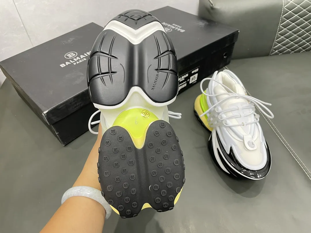 Bam man and women shoes heels 8cm white green