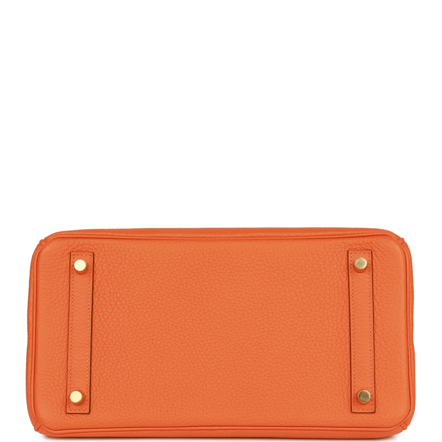 Hermes Birkin 30 Orange Clemence Gold Hardware