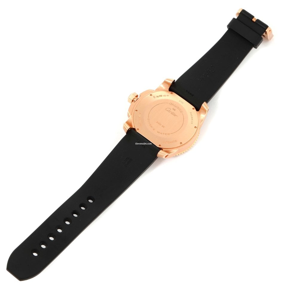 Calibre Rose Gold Black 42mm
