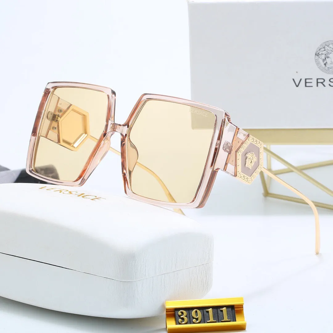 4-color fashionable VE letter sunglasses