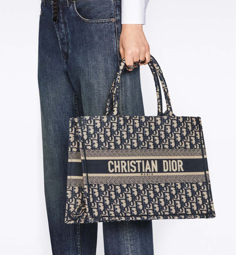 MEDIUM DIOR BOOK TOTE