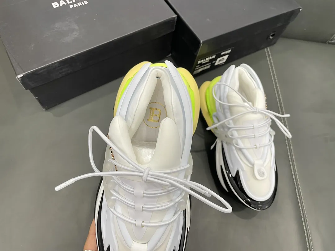 Bam man and women shoes heels 8cm white green