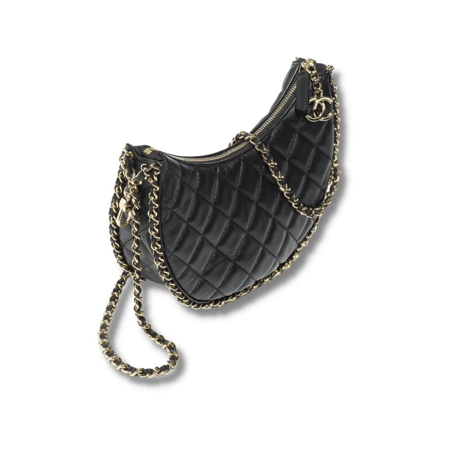 Small Hobo Bag Black For Women- AS3917 B10551 94305