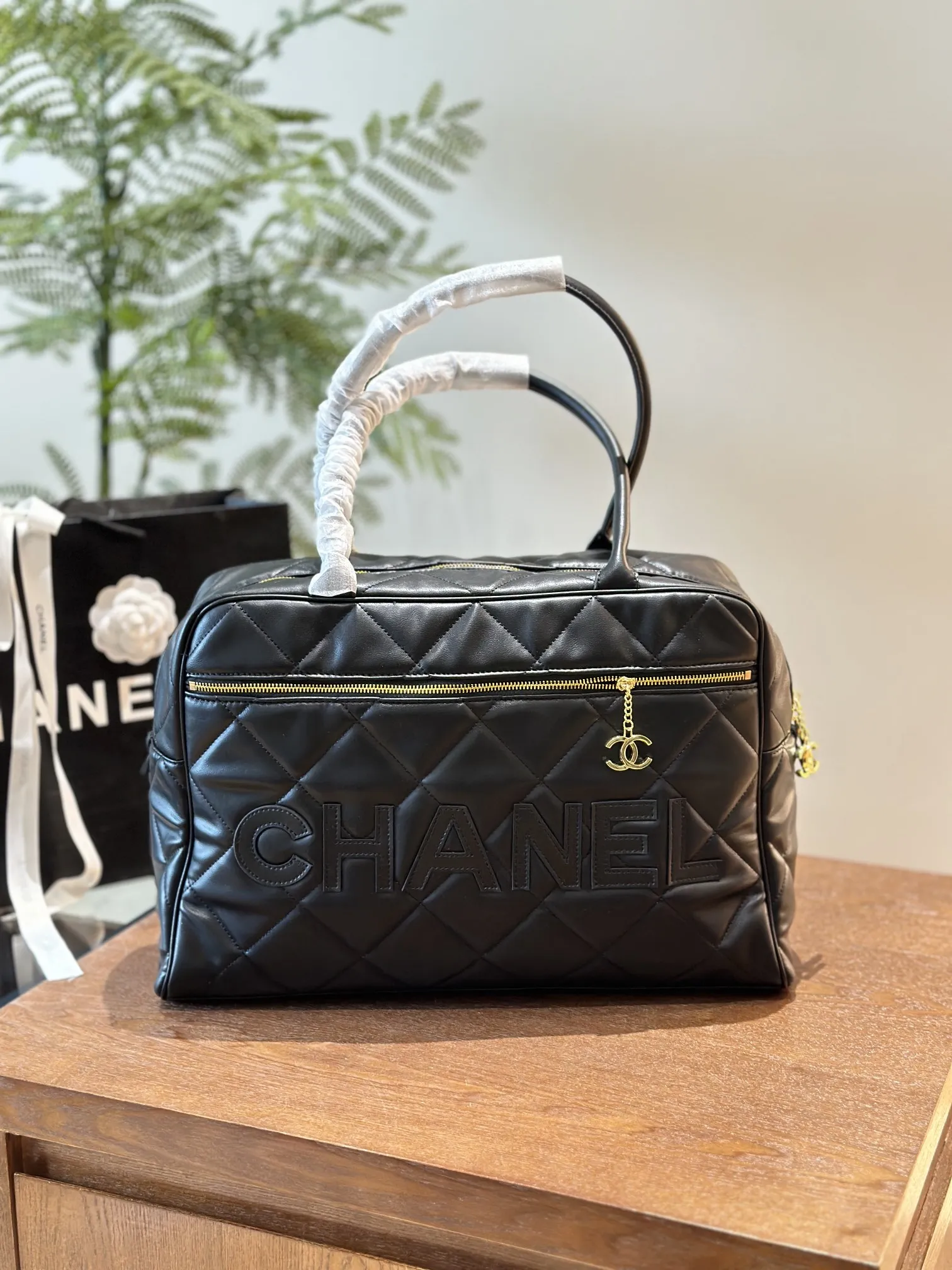 Maxi Logo Bowling Bag w/Tags