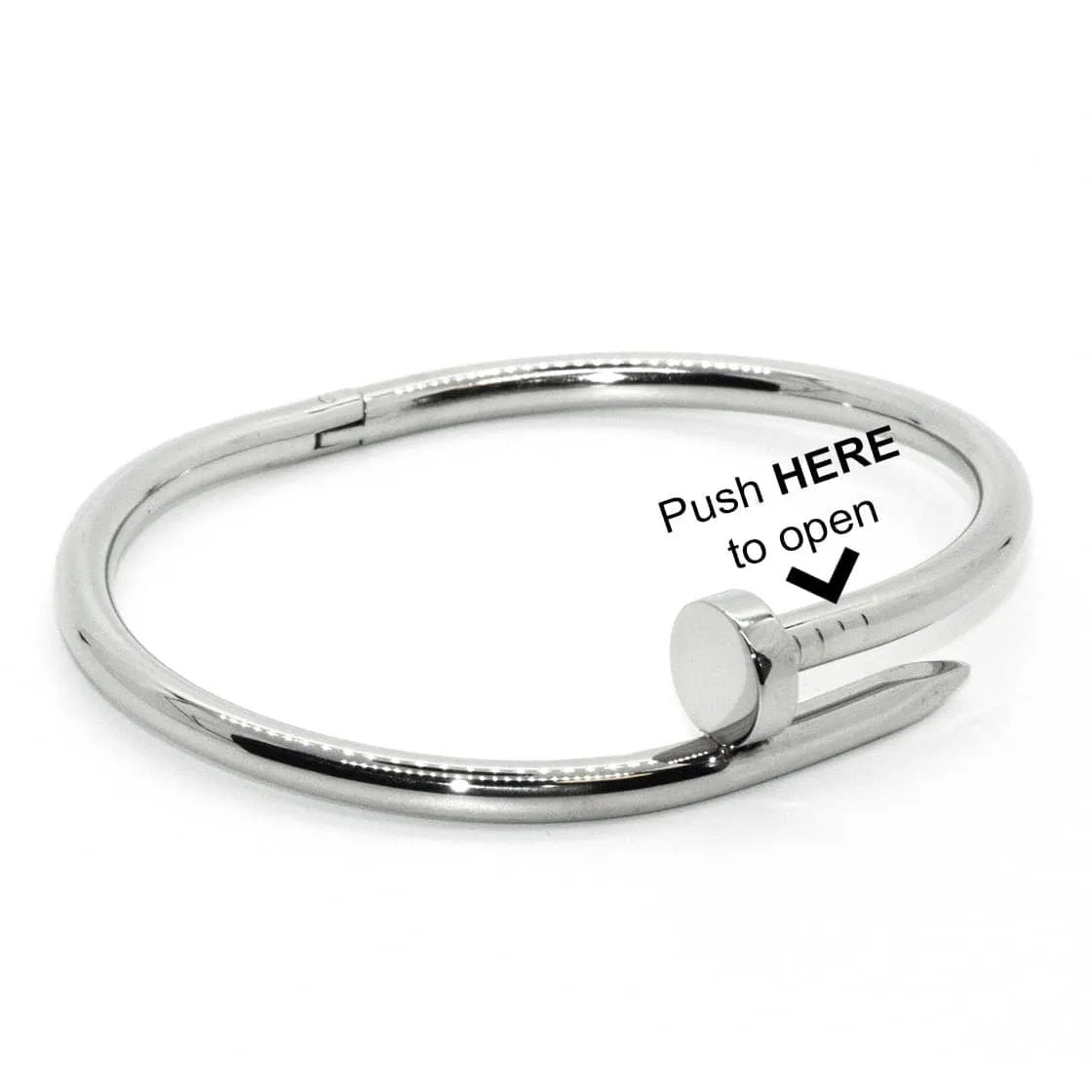 car Inspired Juste Un Clou Nail Bracelet Screw Cuff Bangle
