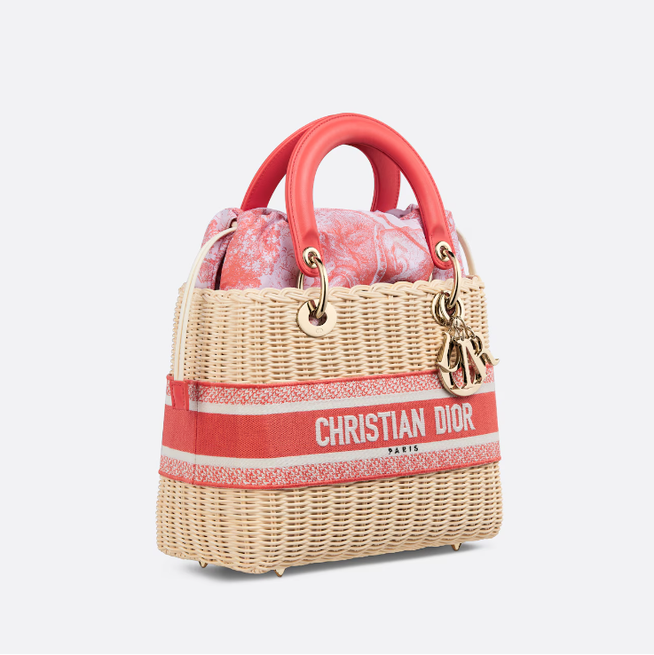 Medium Dioriviera Lady Dior Bag