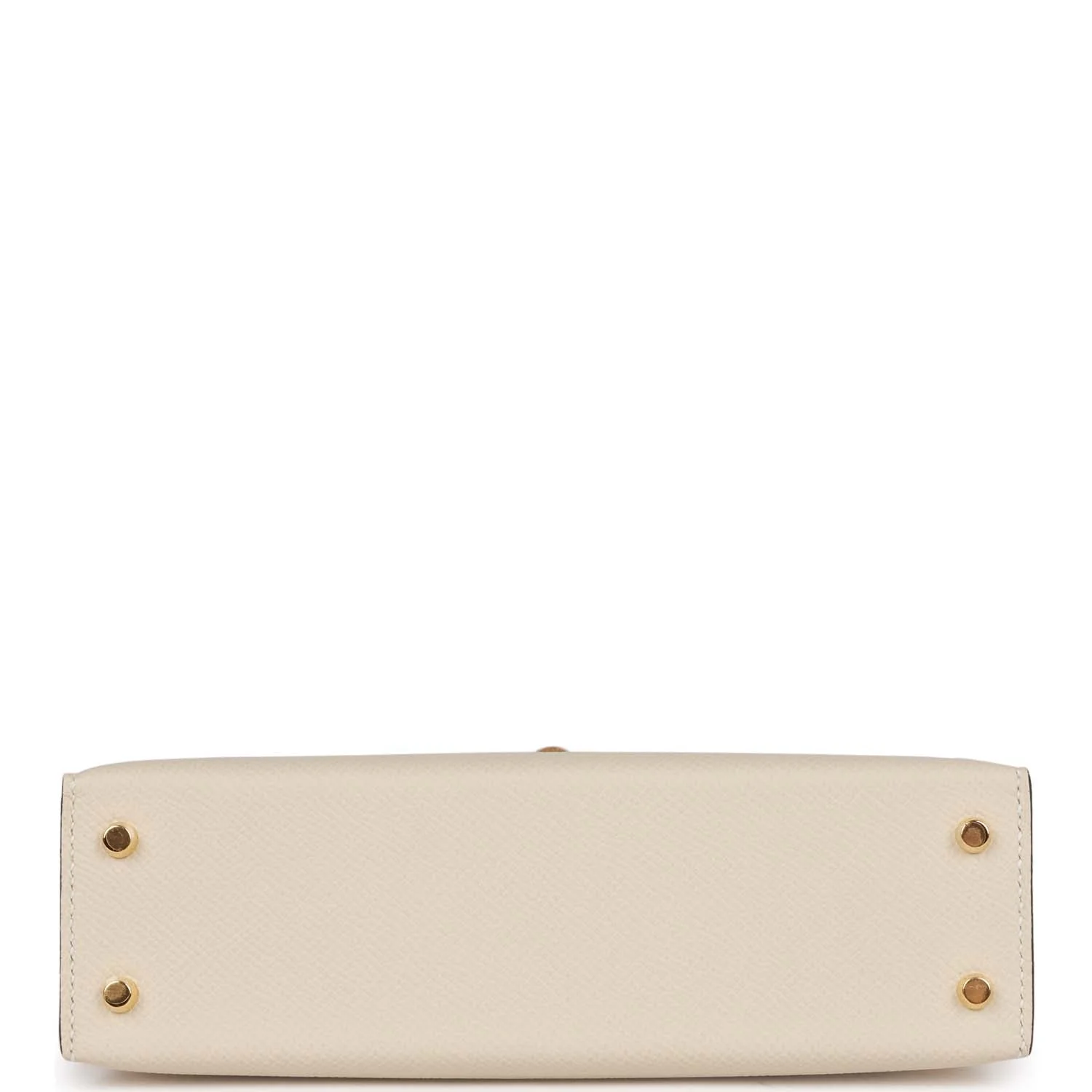 Hermes Special Order (HSS) Kelly Sellier 20 Craie and Biscuit Epsom Gold Hardware