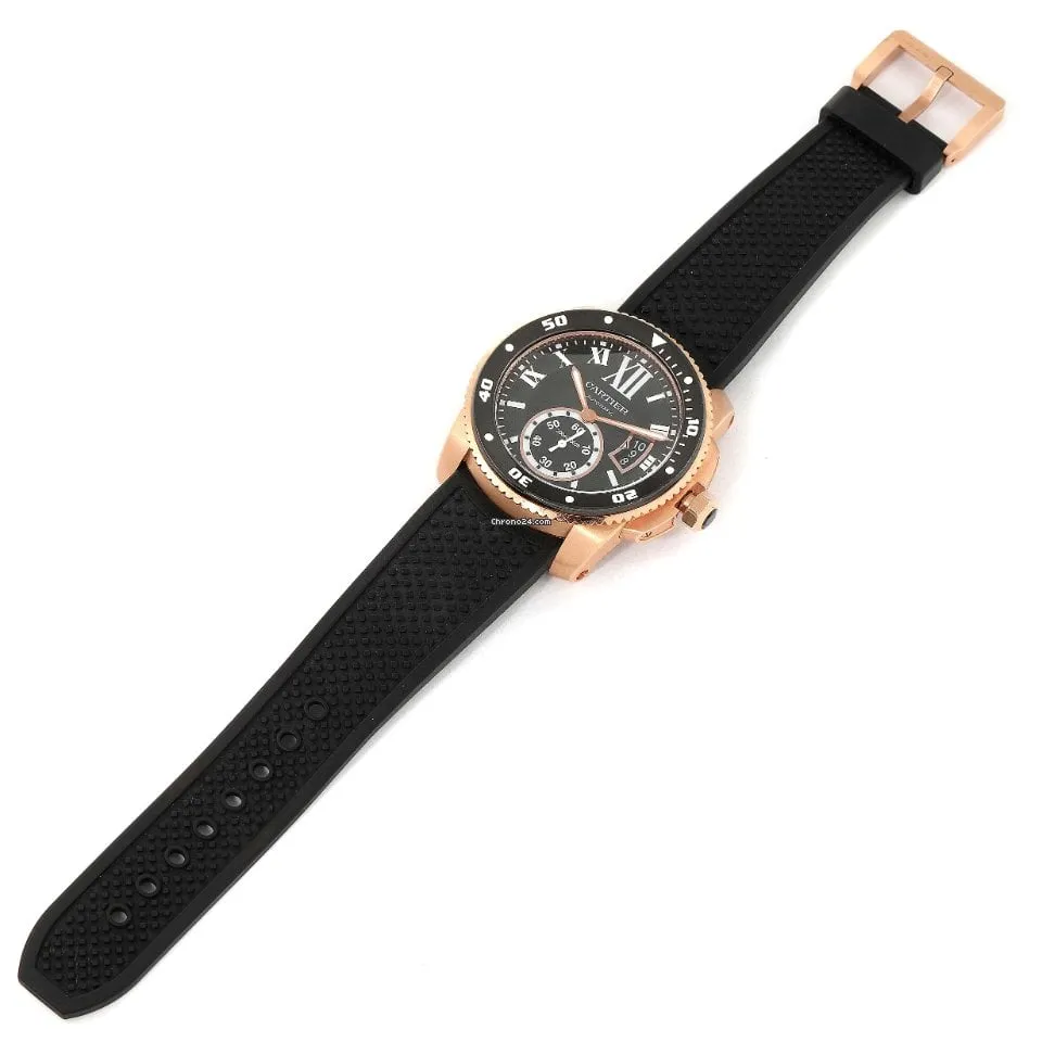 Calibre Rose Gold Black 42mm
