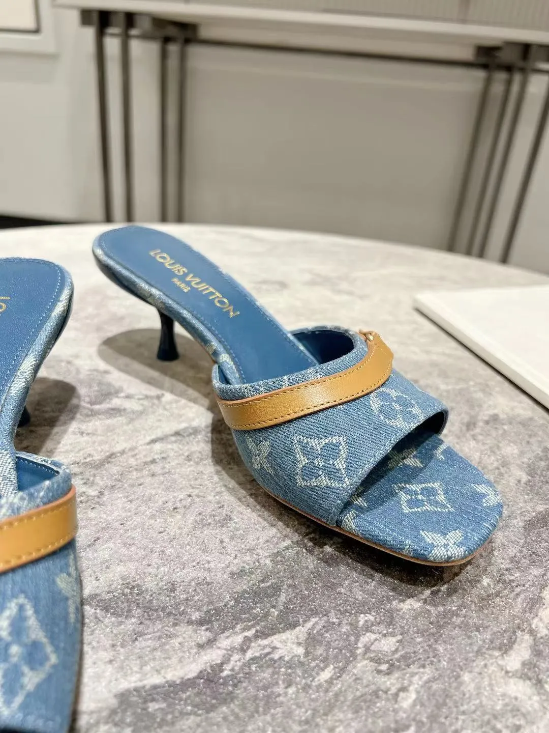 Louis ss24 new arrival denim shoes