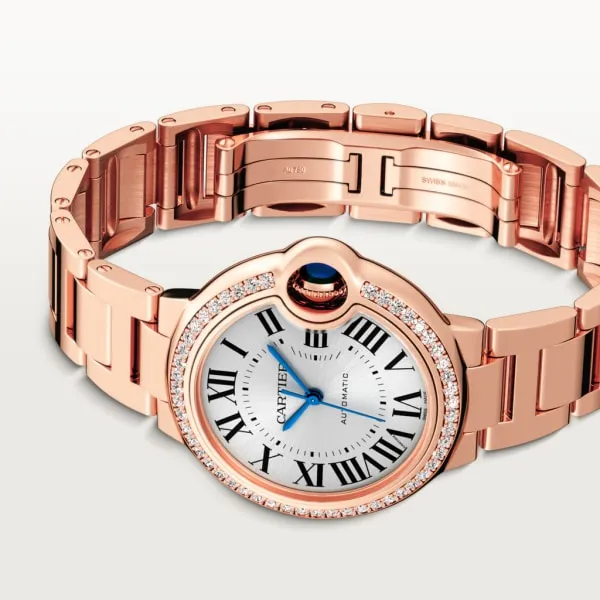 BALLON BLEU Diamond Rose Gold 33mm