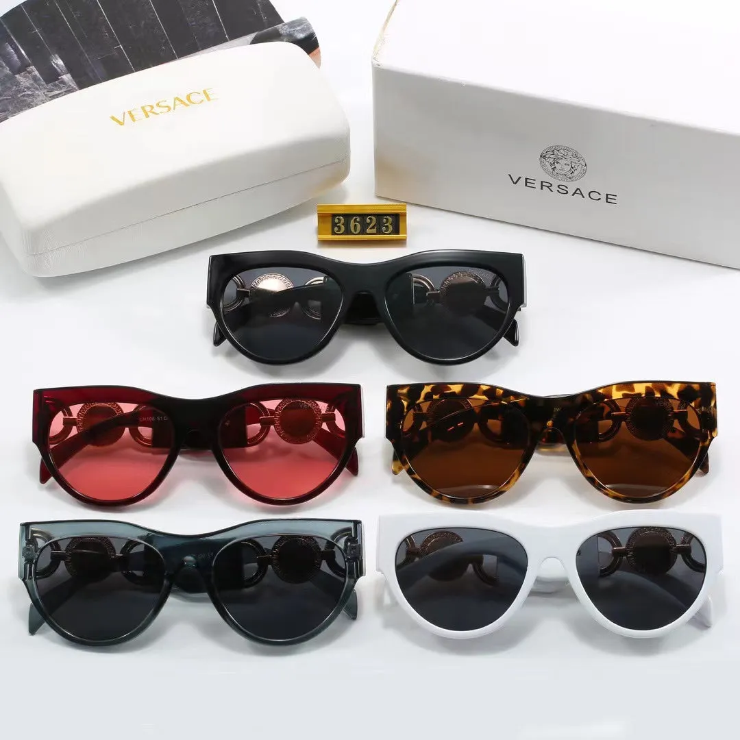 5-color fashionable VE letter sunglasses