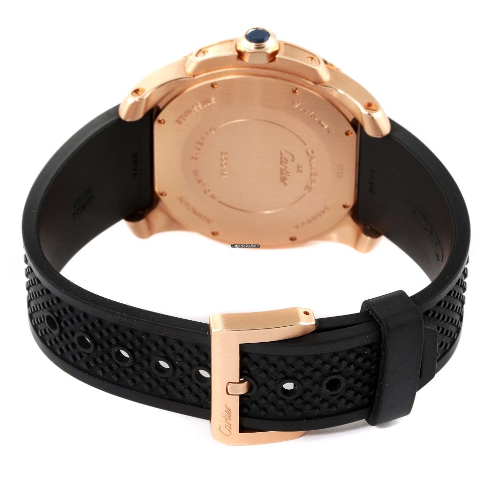 Calibre Rose Gold Black 42mm