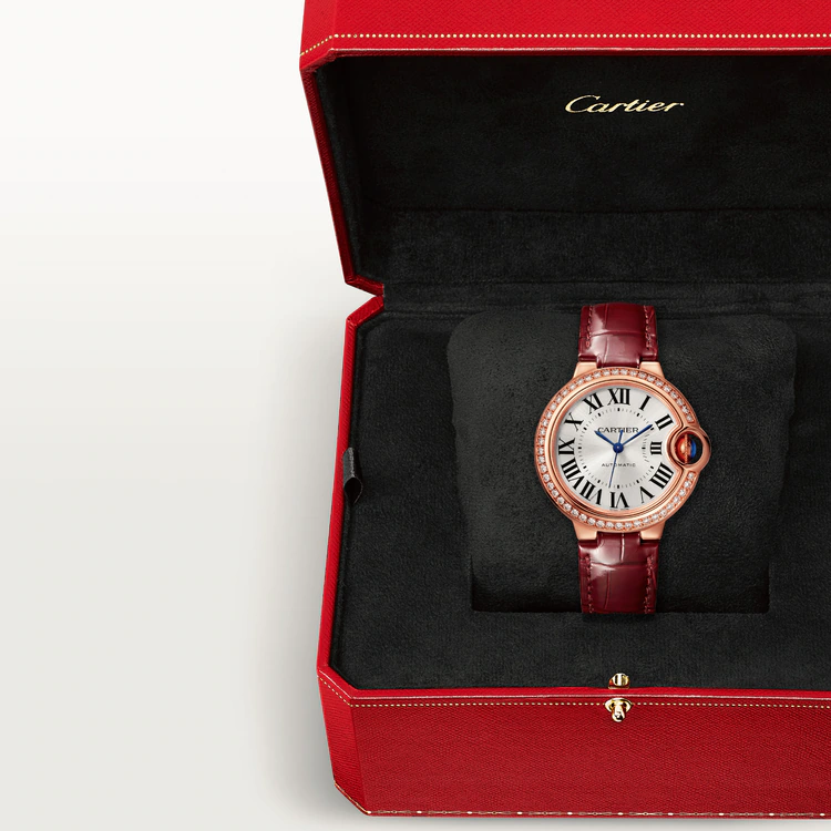 BALLON BLEU Diamond Rose Gold 33mm