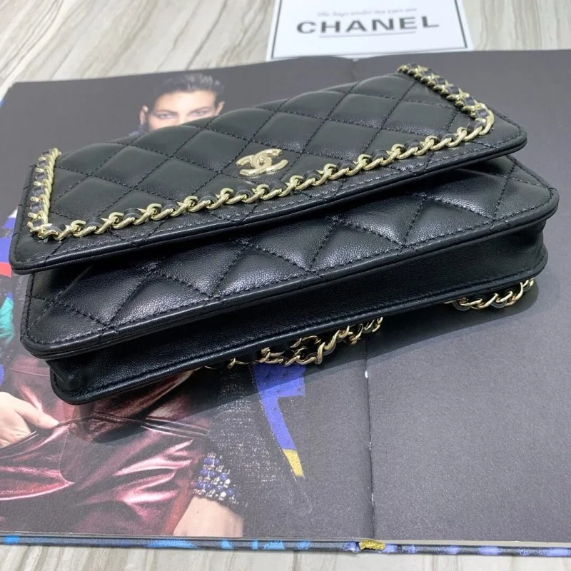 Chanel Lambskin Chain Bag 86058