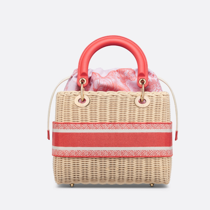 Medium Dioriviera Lady Dior Bag