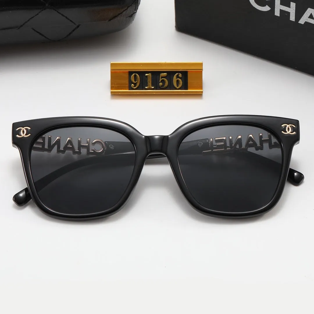 7-color fashion double C hollow letter sunglasses