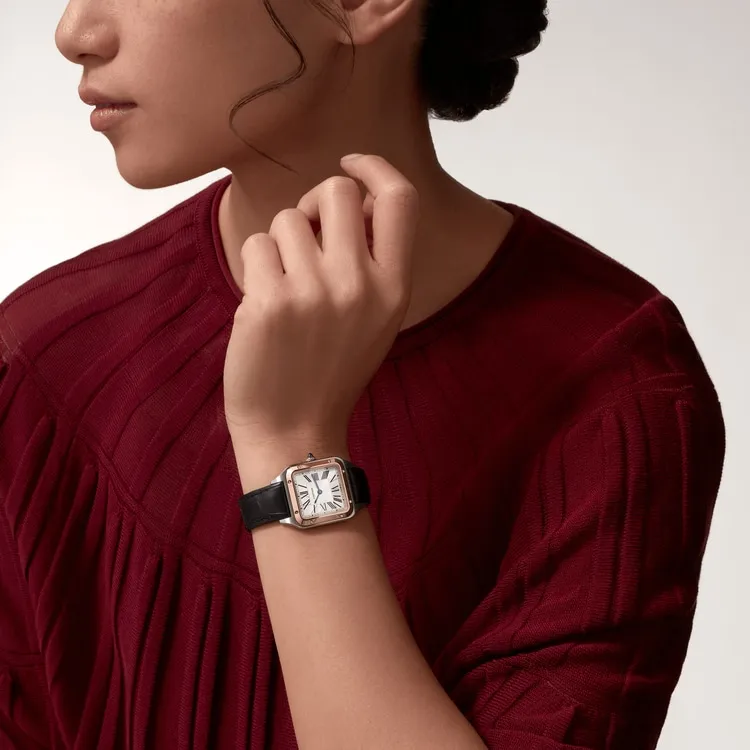 SANTOS-DUMONT Rose Gold MIx 43.5mm