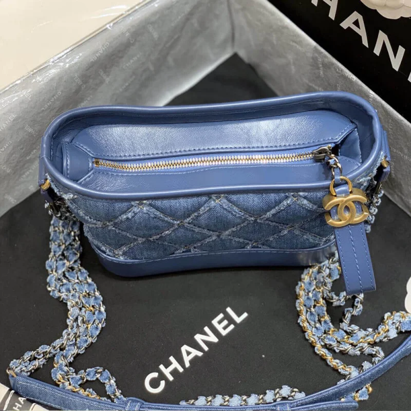 Chanel Gabrielle Small Hobo Bag Denim Calfskin A91810