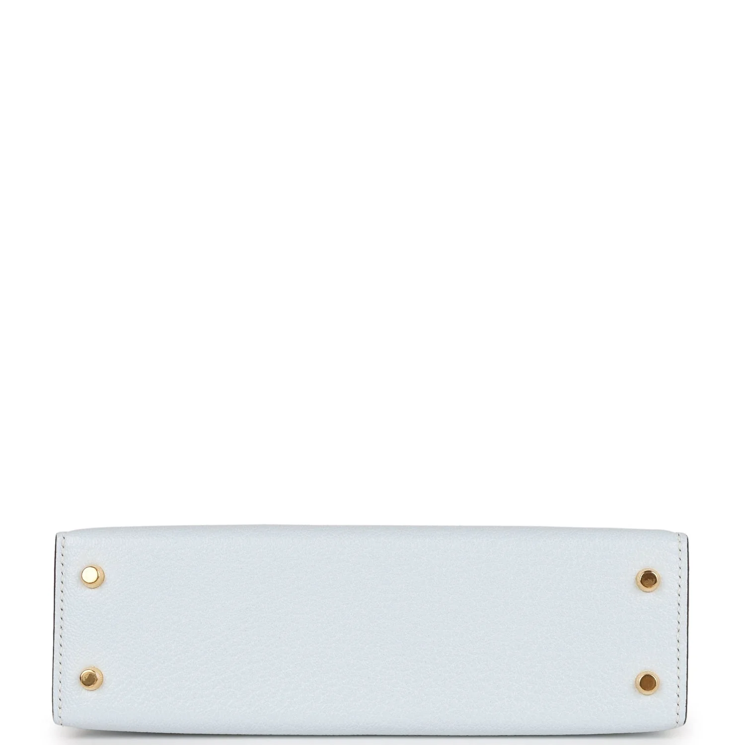 Hermes Kelly Sellier 20 Bleu Brume Chevre Gold Hardware