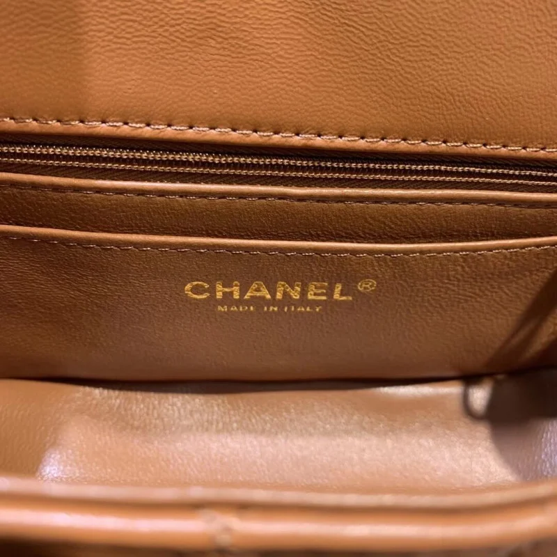 Chanel Lambskin 20Cm Class-Flap Bag 1116