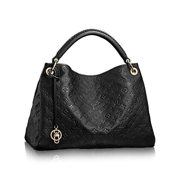 Louis Vuitton Artsy Black MM M41066 Poche felli