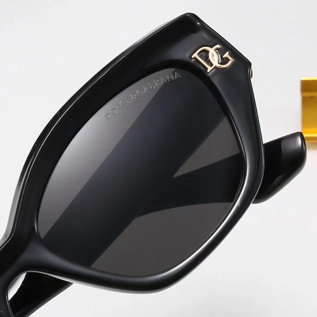 4-color fashion GD LOGO temple polarized sunglasses