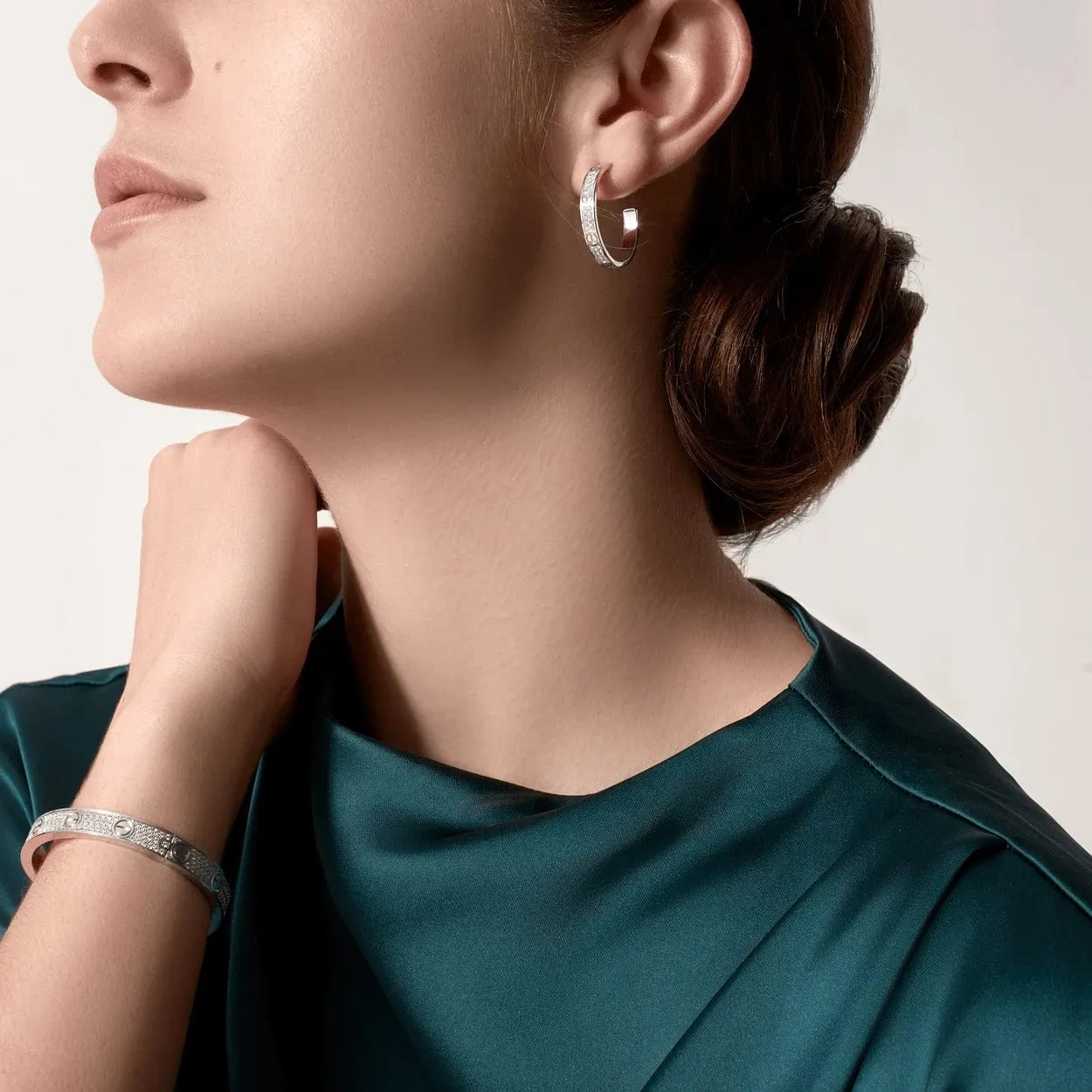 car The London Love Bracelet With Diamond Big Model-6mm Width