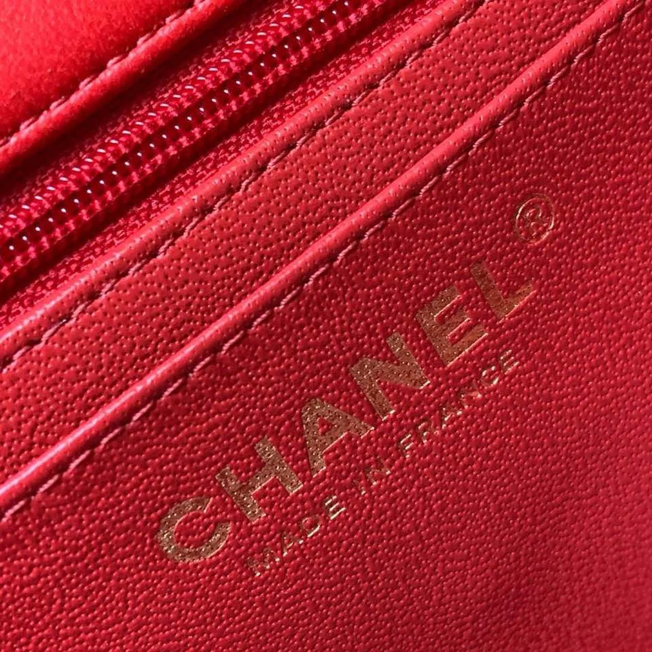 Chanel Mini Flap Bag Red For Women, Women’s Bags, Women’s Bag, Shoulder And Crossbody 7.8in/20cm A69900