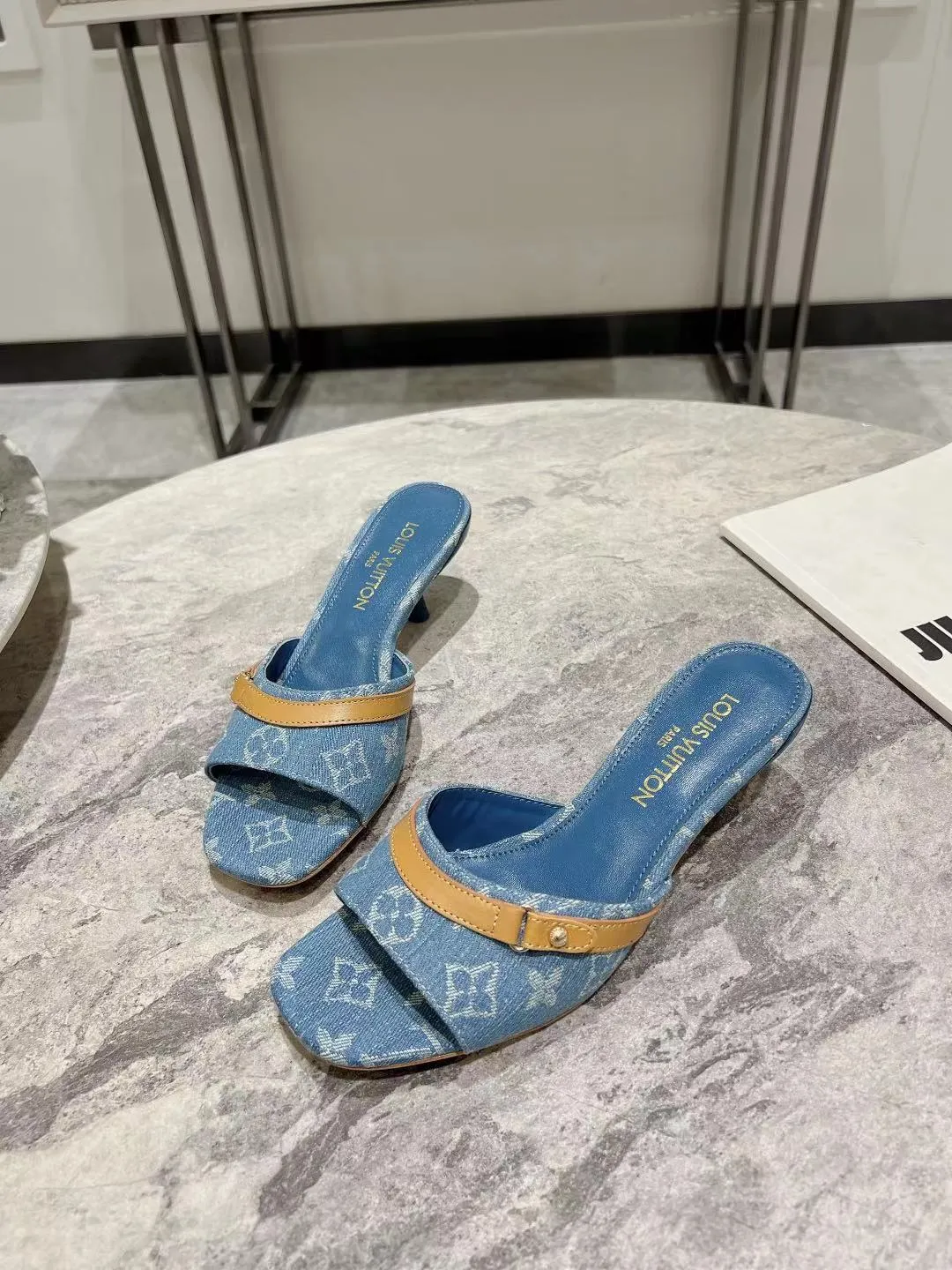 Louis ss24 new arrival denim shoes