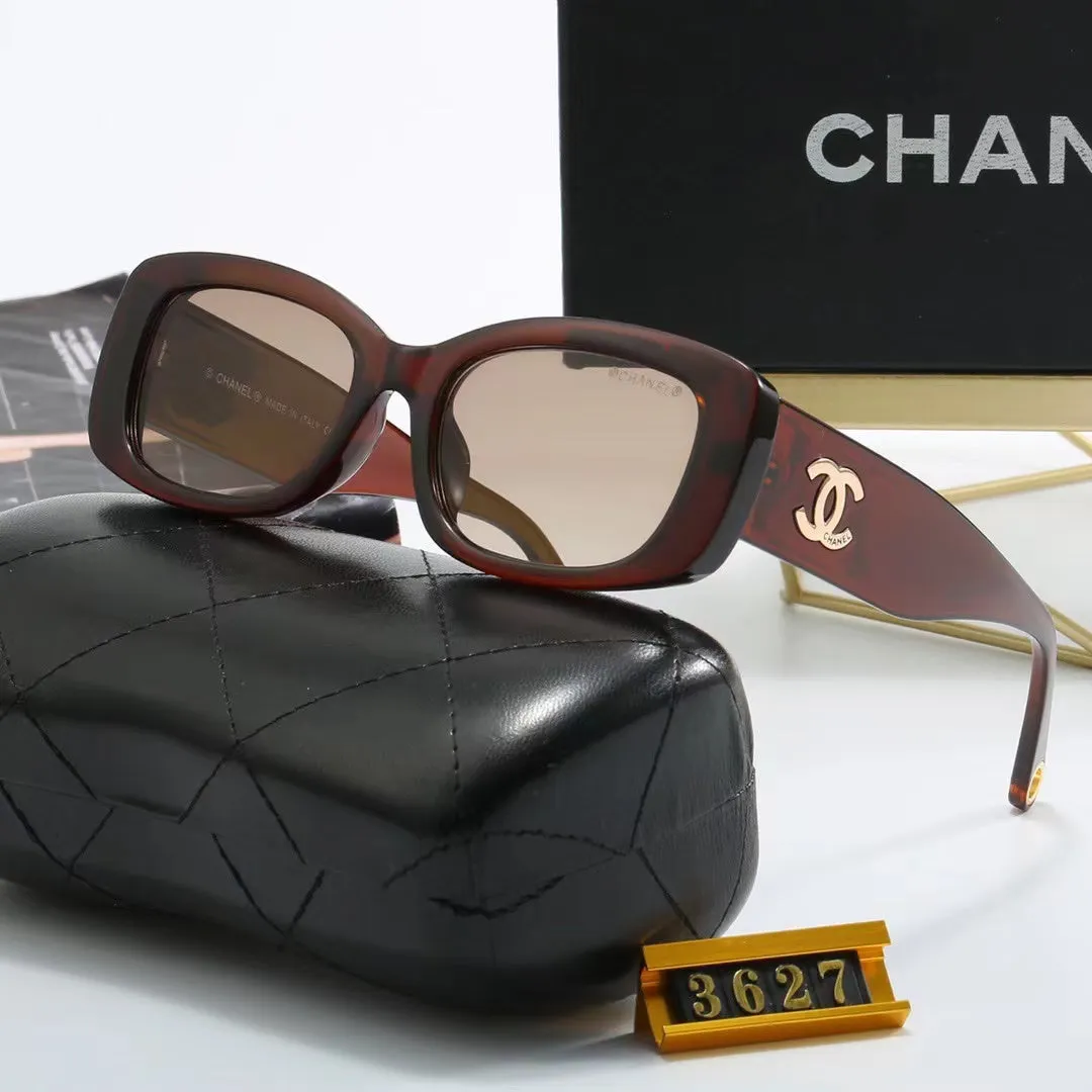 5-color fashionable CC letter sunglasses