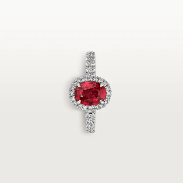 CARTIER DESTINEE SOLITAIRE WITH COLOURED STONE