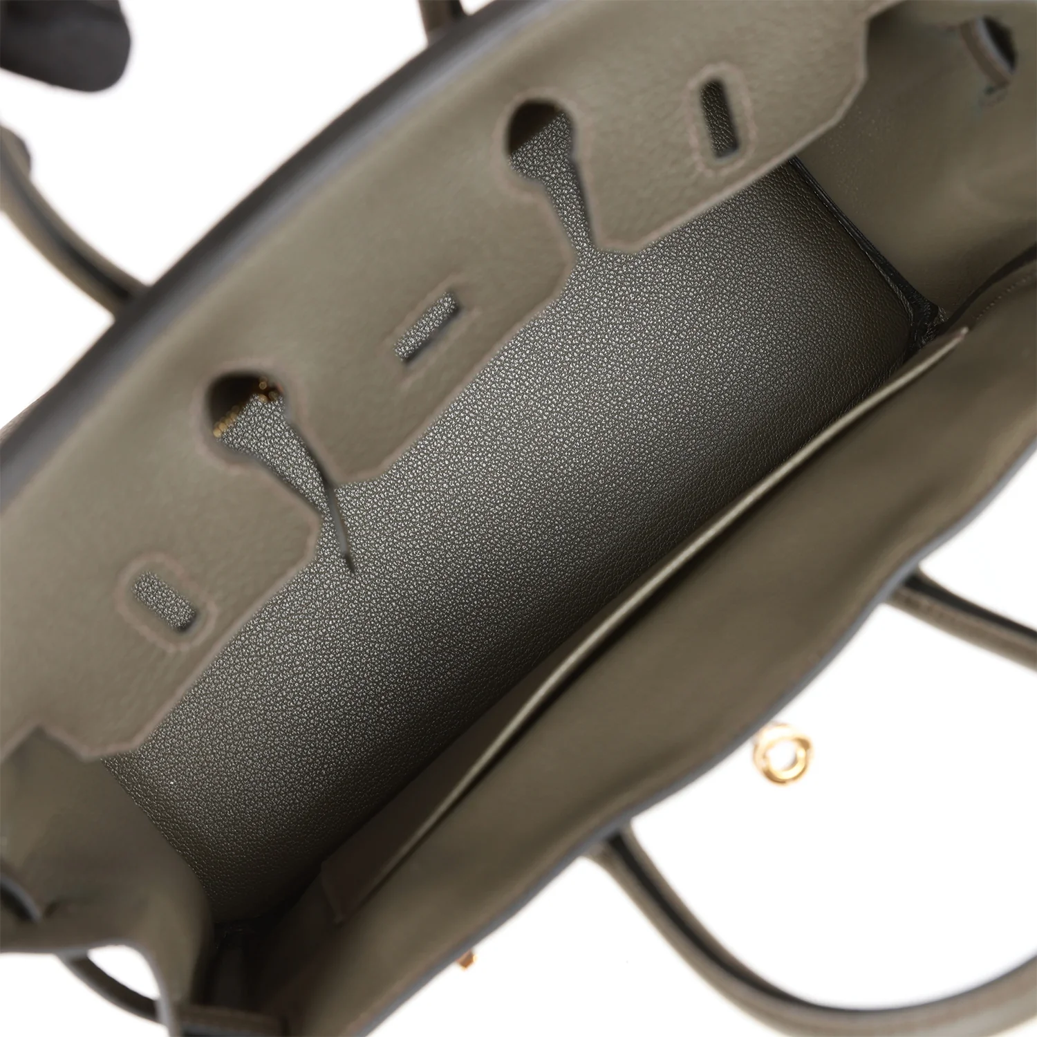 Hermes Birkin 25 Vert de Gris Togo Gold Hardware