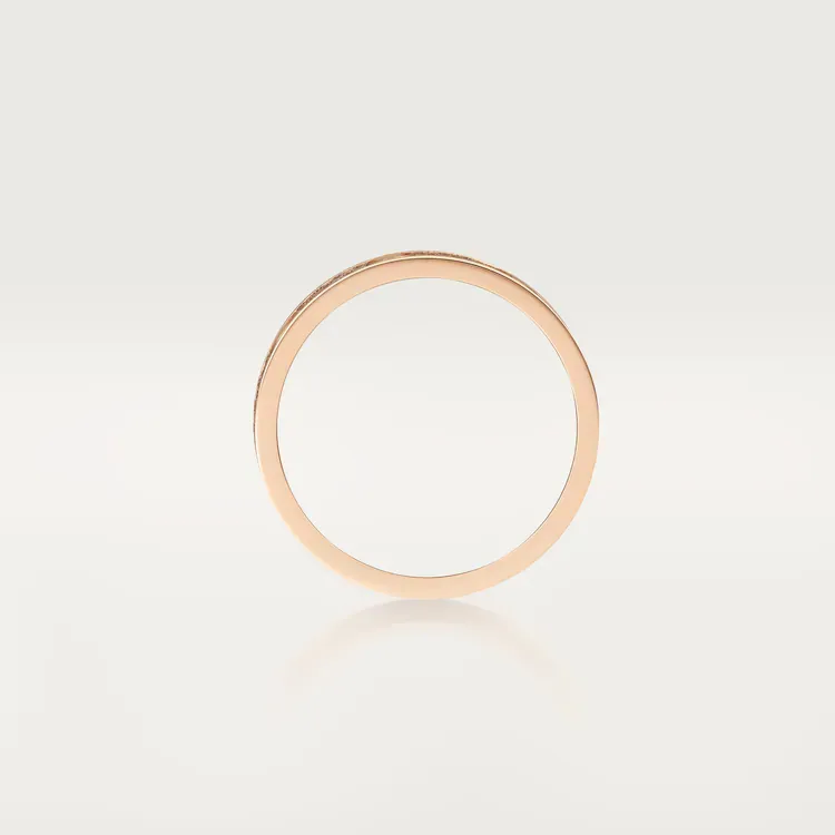 LOVE WEDDING BAND, DIAMOND-PAVED