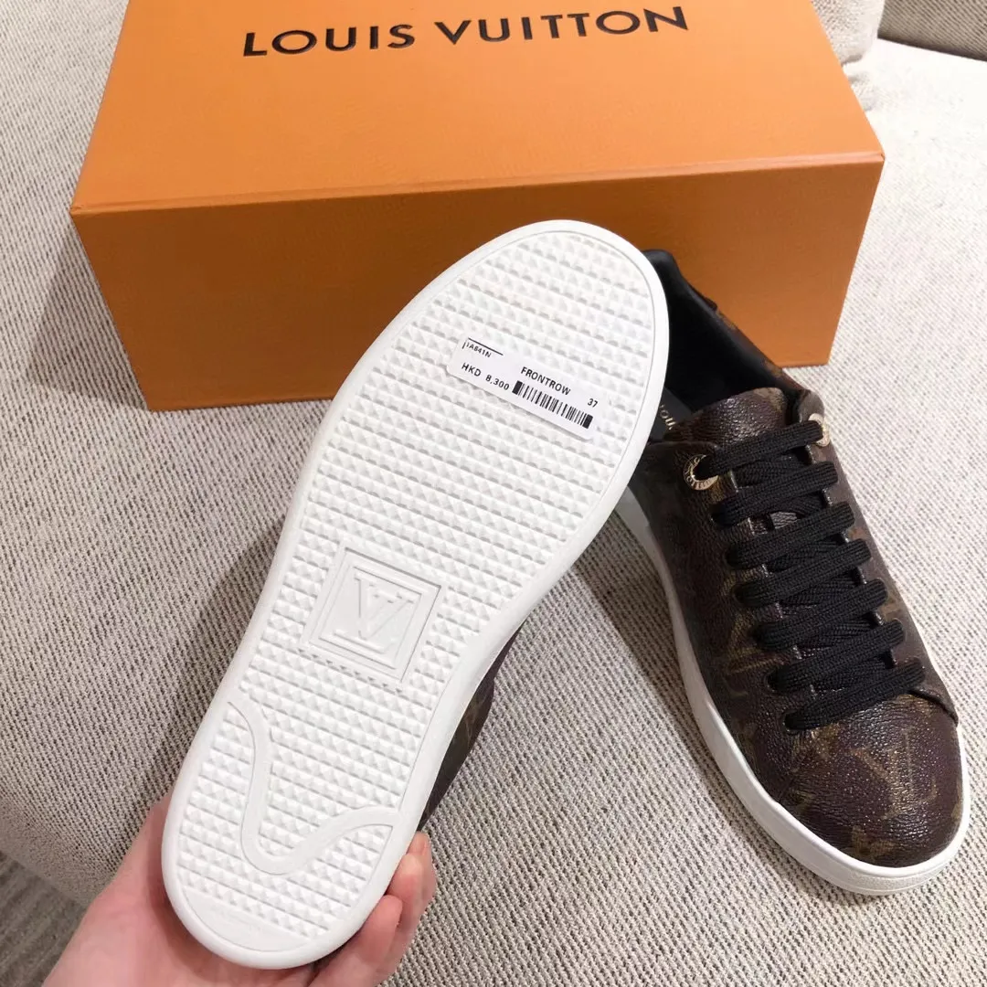 L Time Out Sneaker Patent Monogram Material Brown For Women L 1A8FJM