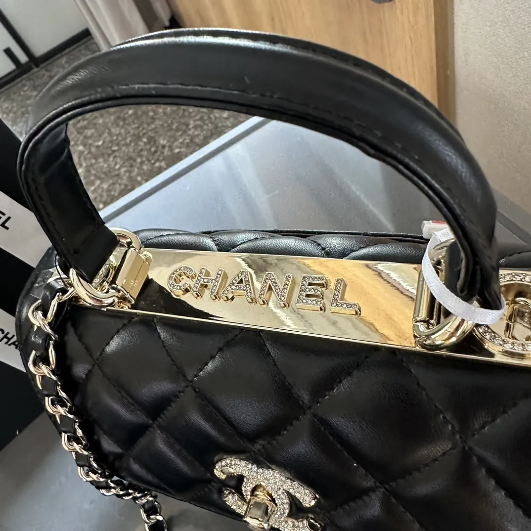 Flap Bag with Top Handle