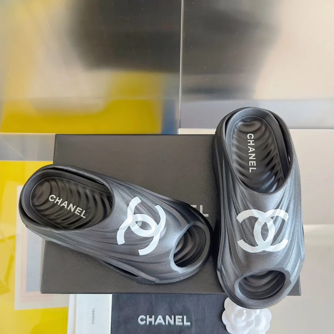 CC new arrival men and women 01 slippers heels 4.5 cm