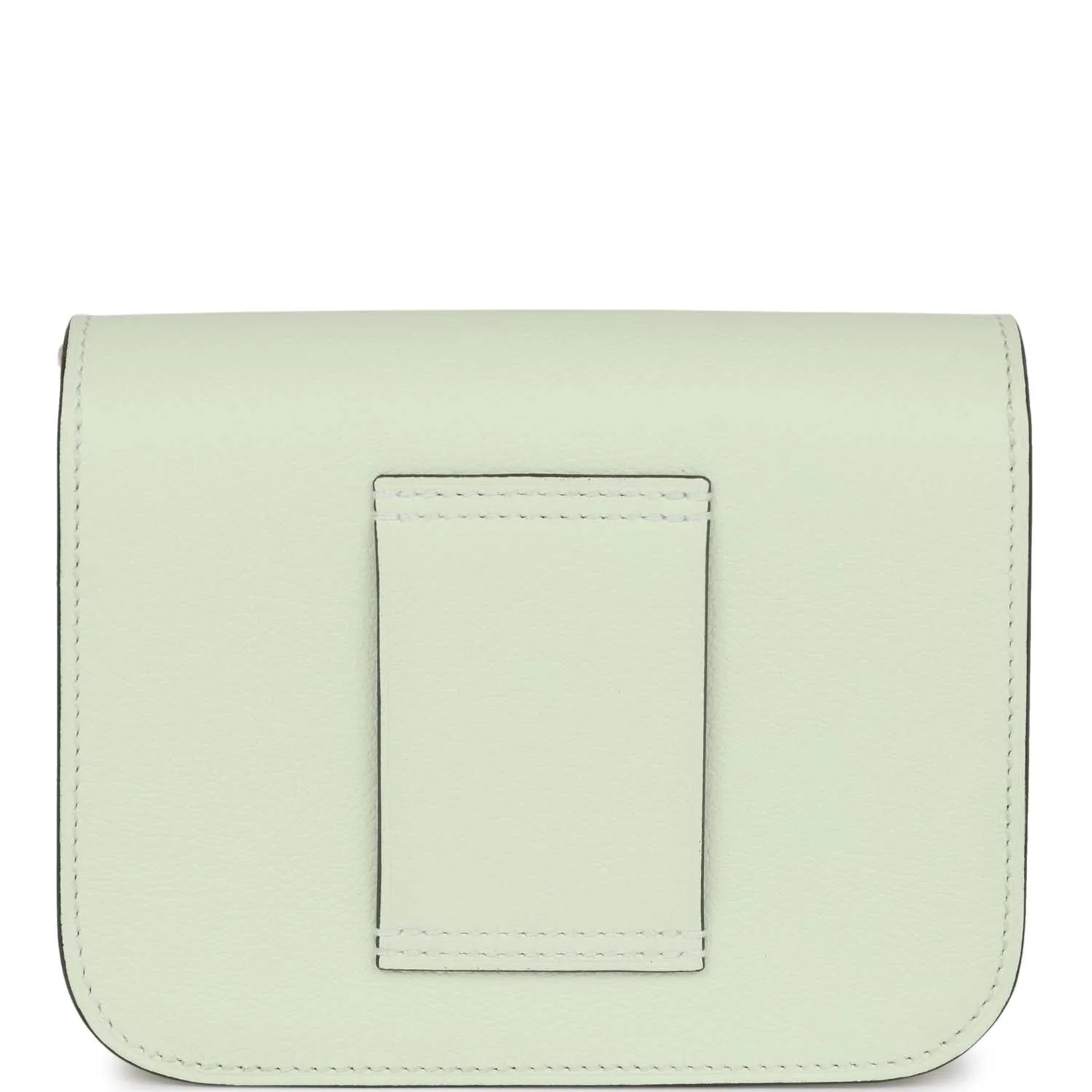Hermes Constance Slim Wallet Vert Fizz Evercolor Palladium Hardware