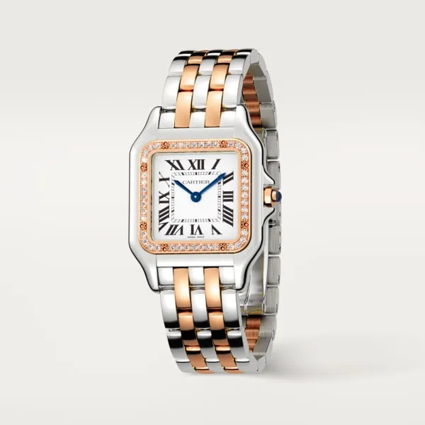 PANTHERE Rose Gold Mix Diamond 30mm