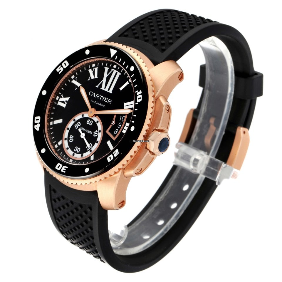 Calibre Rose Gold Black 42mm