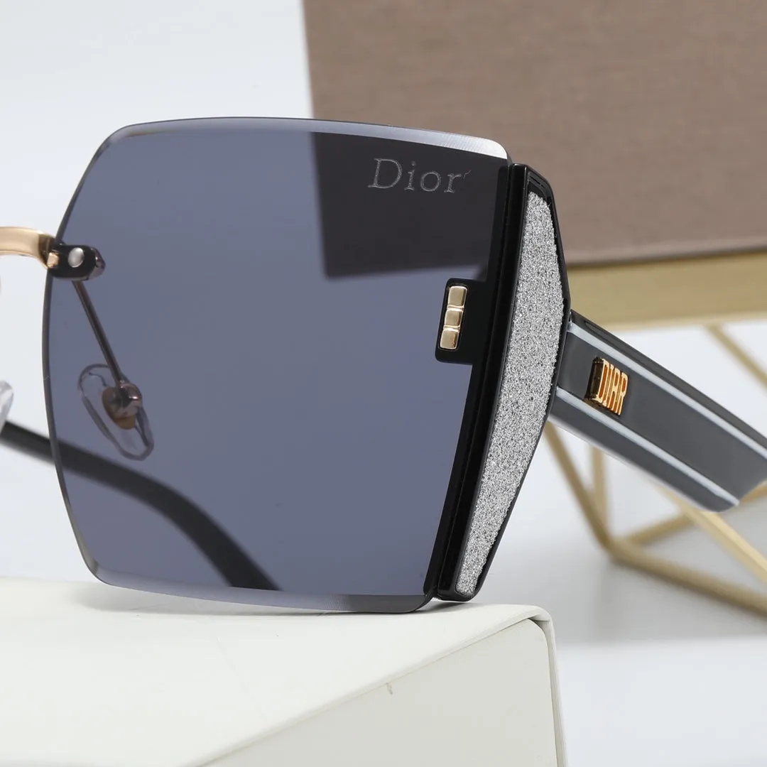 6 Colors Fashion Frameless Square Polarized Sunglasses