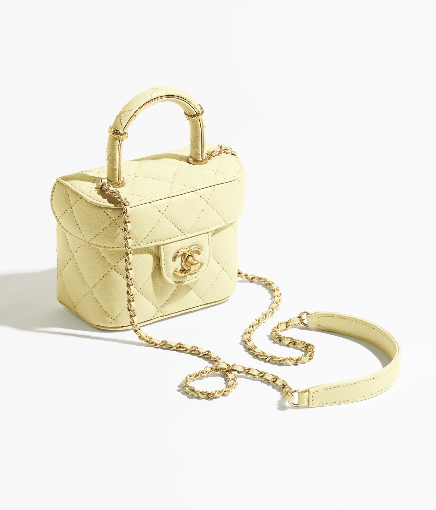 SMALL VANITY CASE-Light Yellow