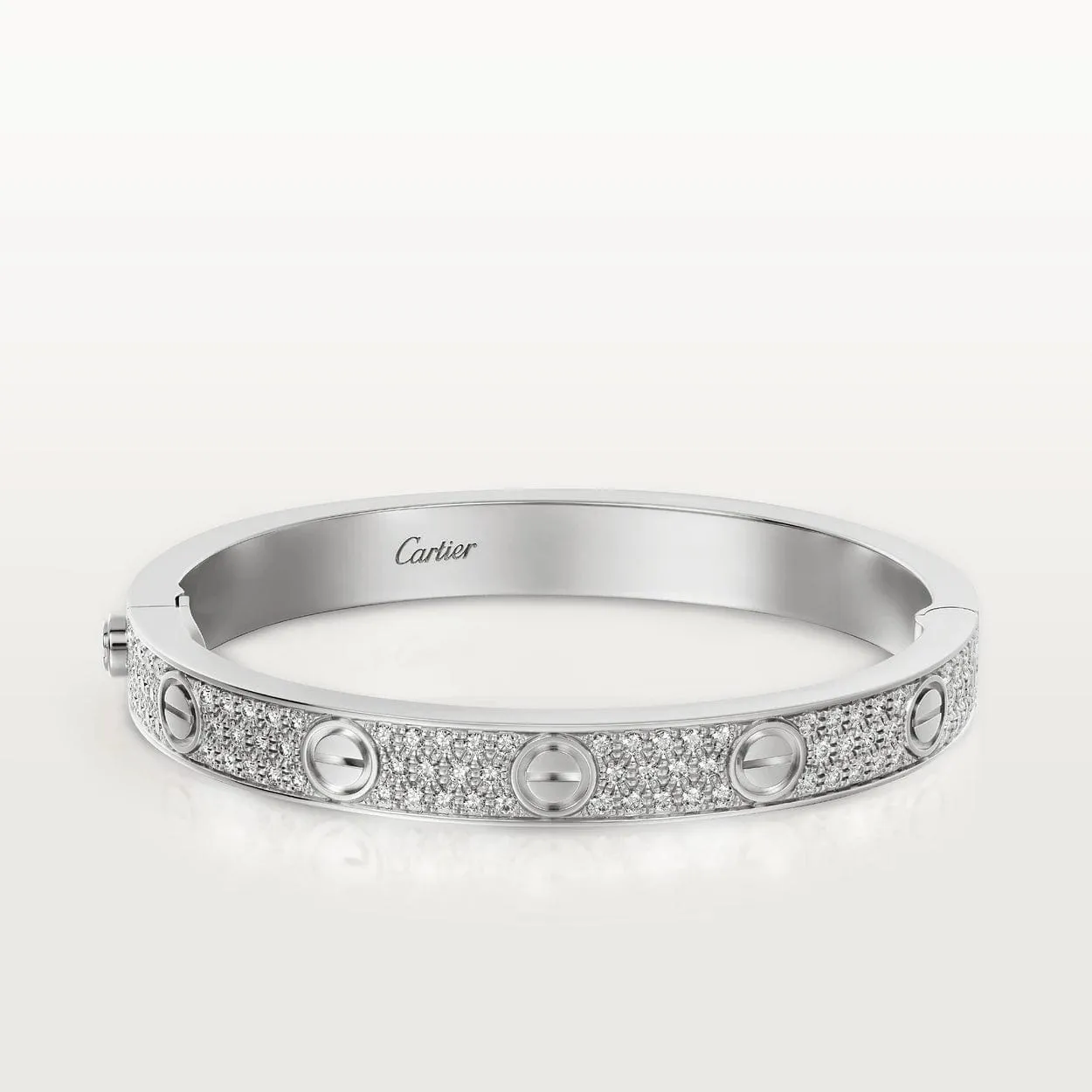 car The London Love Bracelet With Diamond Big Model-6mm Width