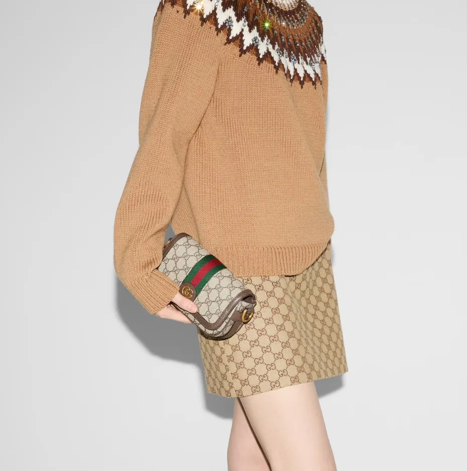 Ophidia super mini shoulder bag