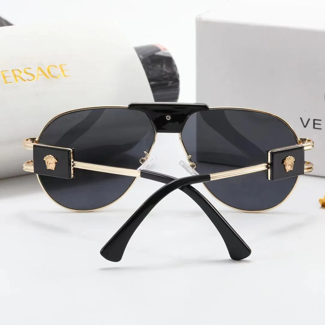 5-color fashion VE lion head temple sunglasses polarized glasses