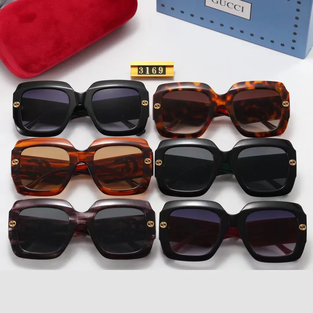 5-color fashion GG polarized sunglasses