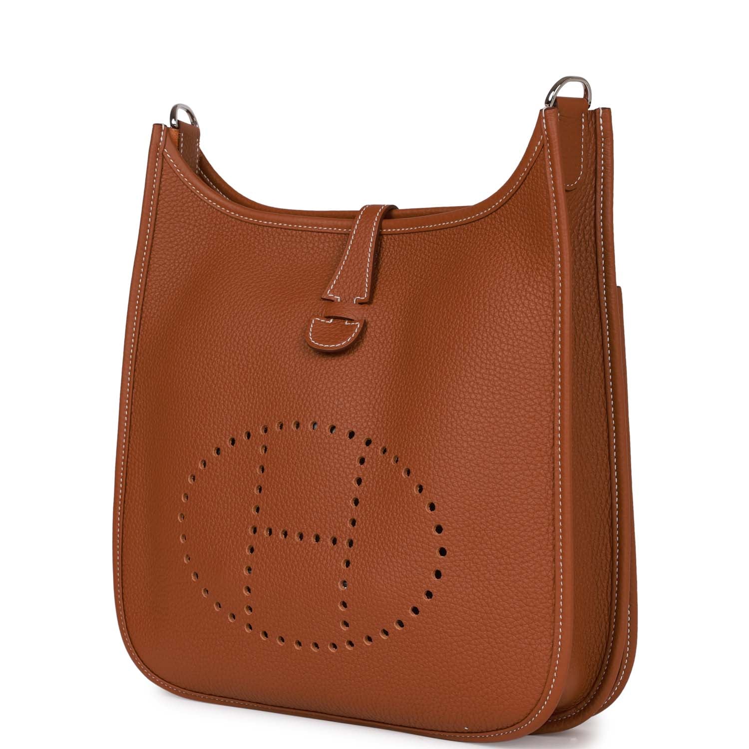 Hermes Evelyne III PM Gold Clemence Palladium Hardware