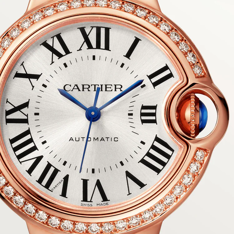 BALLON BLEU Diamond Rose Gold 33mm