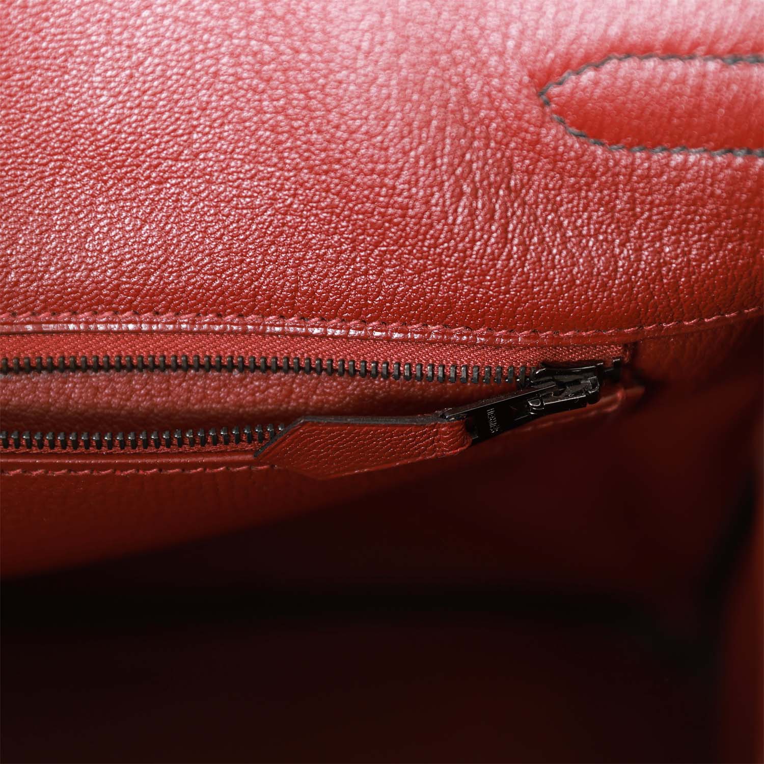 Pre-owned Hermes Special Order (HSS) Birkin 35 Black Box Verso Palladium Hardware